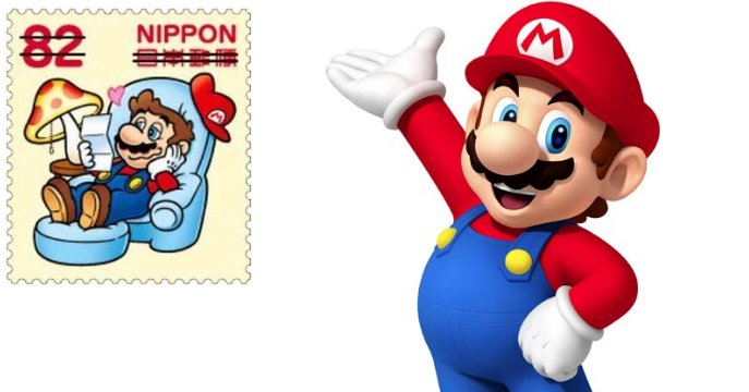 STACKmag's tweet photo. Flowers, birds, animals – yawn! #JapanPost are honouring one of their national heroes, #Mario: https://t.co/RYCrLS850q #MarioStamp https://t.co/t0WQOAKBHl