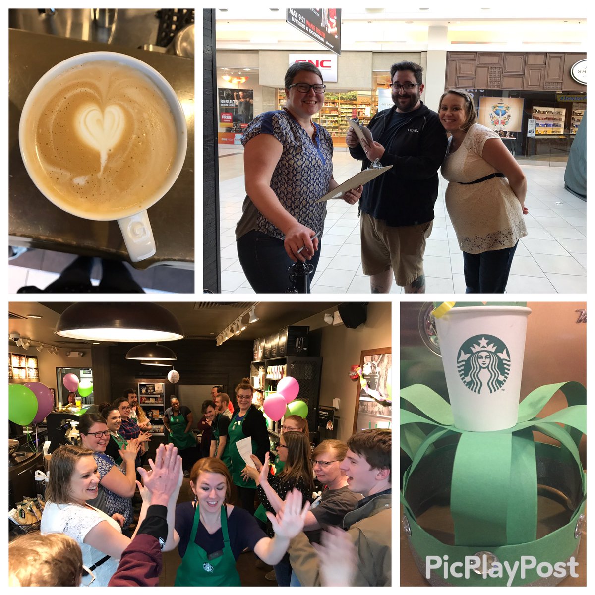 Fun Times at 851's Barista Championship!! The winner to be Announced shortly!!! #sbuxbos