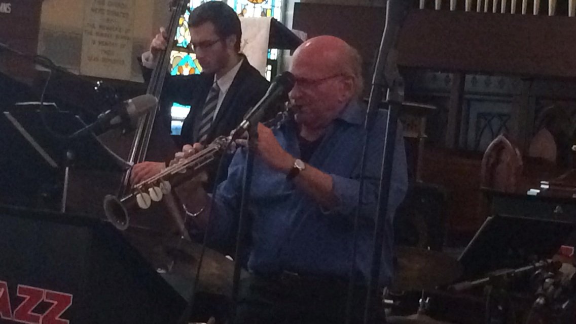 .<a href="/Dave_Liebman/">Dave Liebman</a> and <a href="/MoravianCollege/">TeleHealth IT</a> Big Band close <a href="/AllentownJazz/">Allentown JazzFest</a> Fest with Coletrane. Review Mon. <a href="/mcall/">The Morning Call</a>