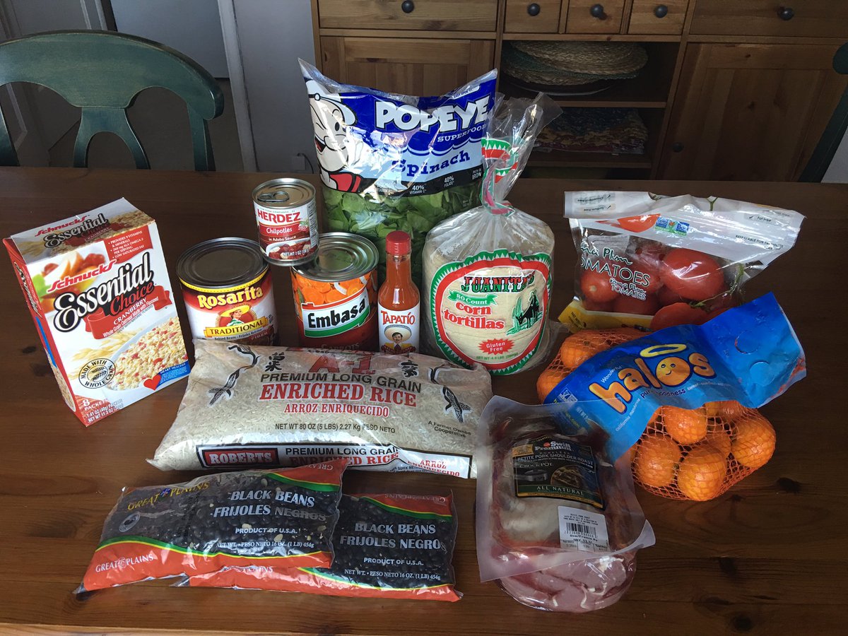 CAFoodBanks's tweet image. The week&apos;s #SNAPchallenge meals. H/T @GroceryOutlet for affordable options. Follow #knockouthunger &amp;amp; our blog. @emv52 #SNAPmatters