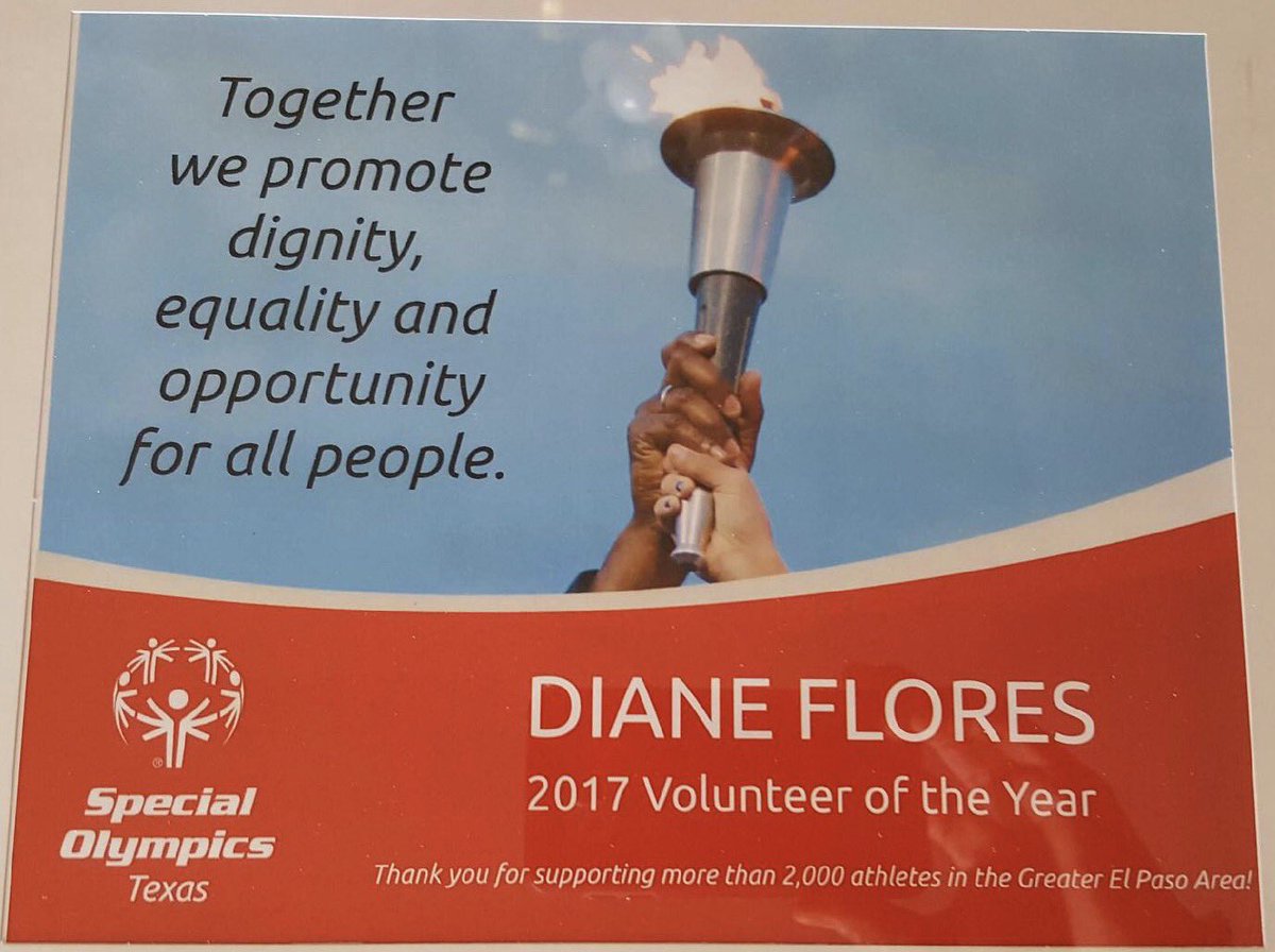 MOlivarez_CI's tweet image. Congrats Diane! Committed to dignity, equality, opportunity for all people! Special Olympics Volunteer of the Year! #TeamSISD #SISDSped