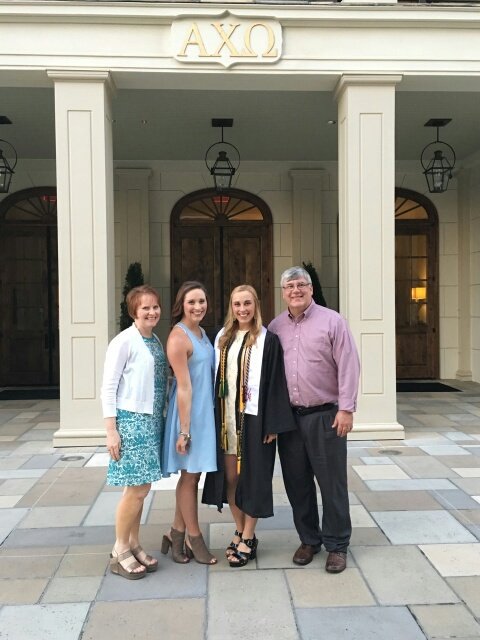 kbcarnes's tweet photo. Katie Rose's graduating from Alabama.   Roll Tide https://t.co/vBH1qTGJeo