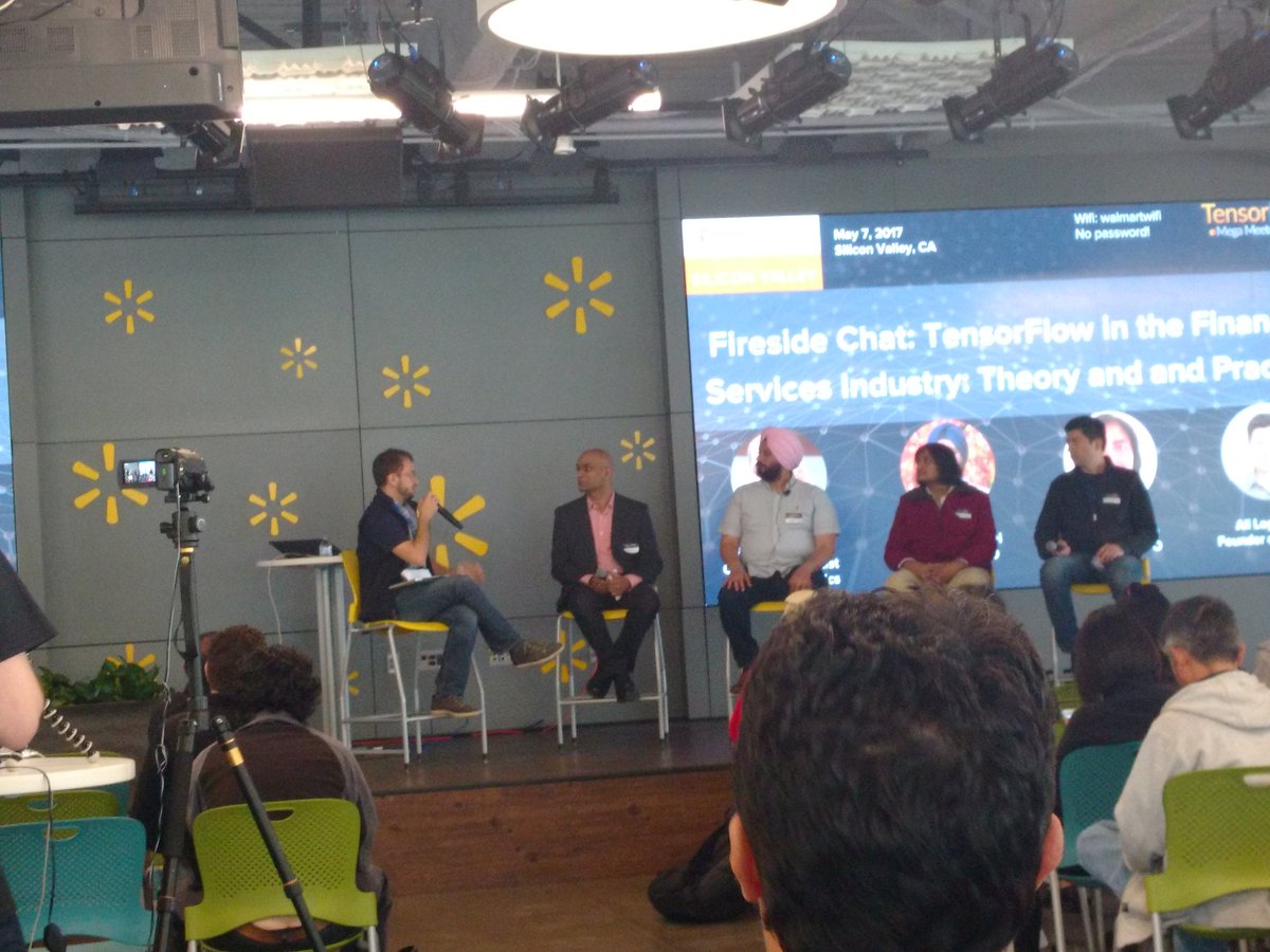 muTheTechie's tweet photo. Very good #fintech panel discussion at #tensorBeat at #walmartLabs https://t.co/9sgs55NrwR