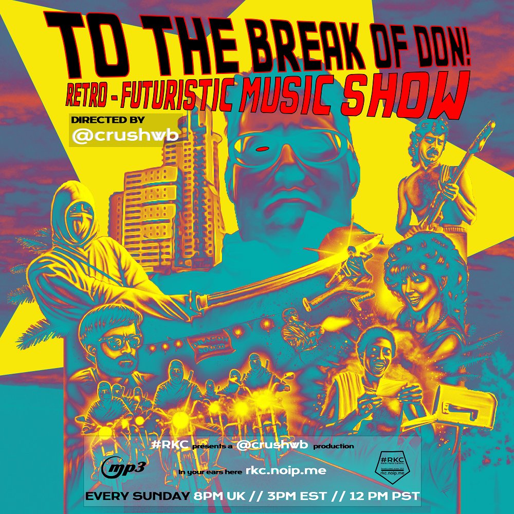 📻 #NowPlaying <a href="/BGnCG/">Ballgag n Chain Gang</a> 
On "To The Break Of Don" #Retro Futuristic Music show 
<a href="/RadioKC/">#𝗥𝗞𝗖</a> #Radio #France
rkc.noip.me