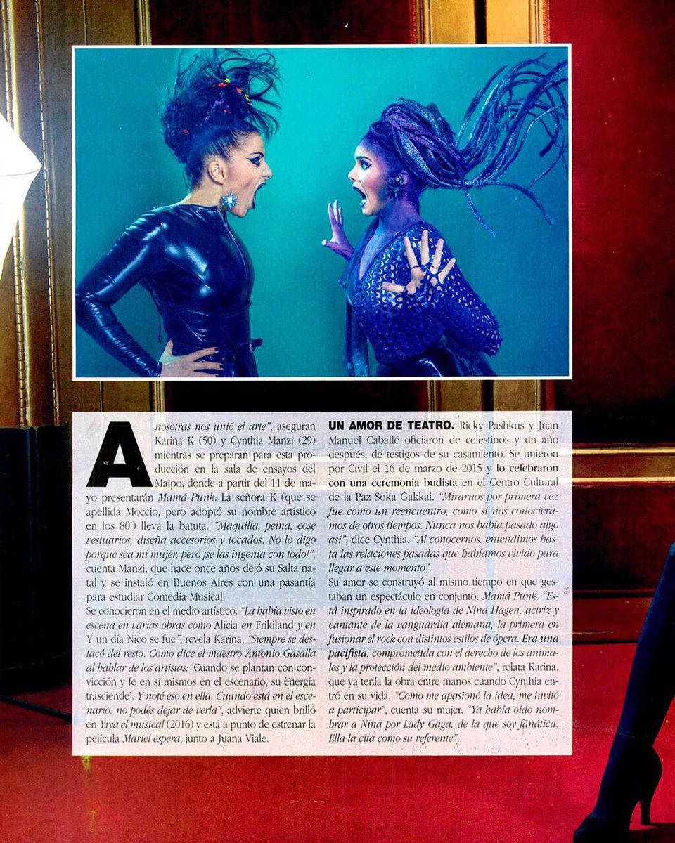 En <a href="/genteonline/">GENTE</a> MAMAPUNK <a href="/karinakactriz/">Karina K 🇦🇷</a> 💥💥💥💥💥💥 <a href="/Teatro_Maipo/">Teatro Maipo Oficial</a>