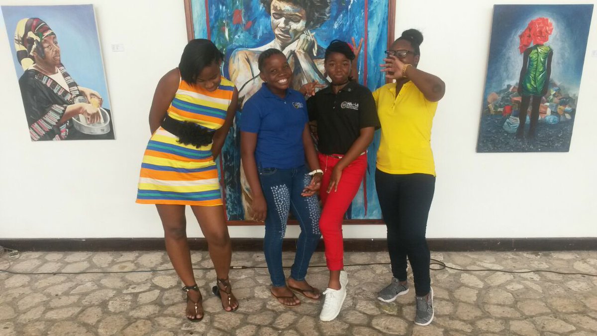 KiDzHuB's tweet photo. Junior Broadcasters from Jamaica, Inzingah, Jean, Reajean and Isheba at the Jamaica Conference Center @JCDCJamaica https://t.co/9x5ebYV5Gp