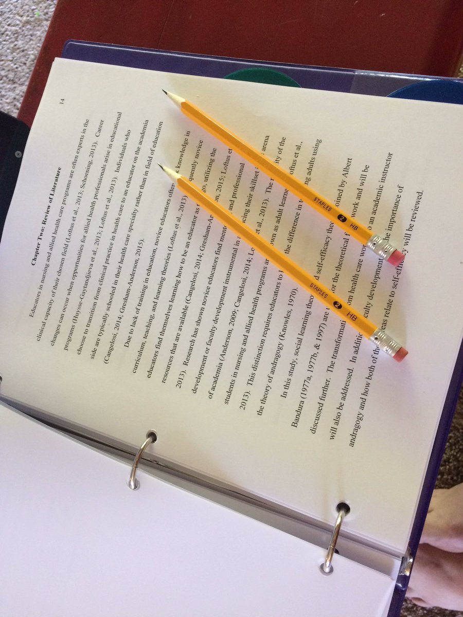 rlb518's tweet photo. @RTRDoneski dissertation is in the binder! #almostdone #finalread @LindenwoodSWMO @LindenwoodSoE https://t.co/LgYMcSQepf
