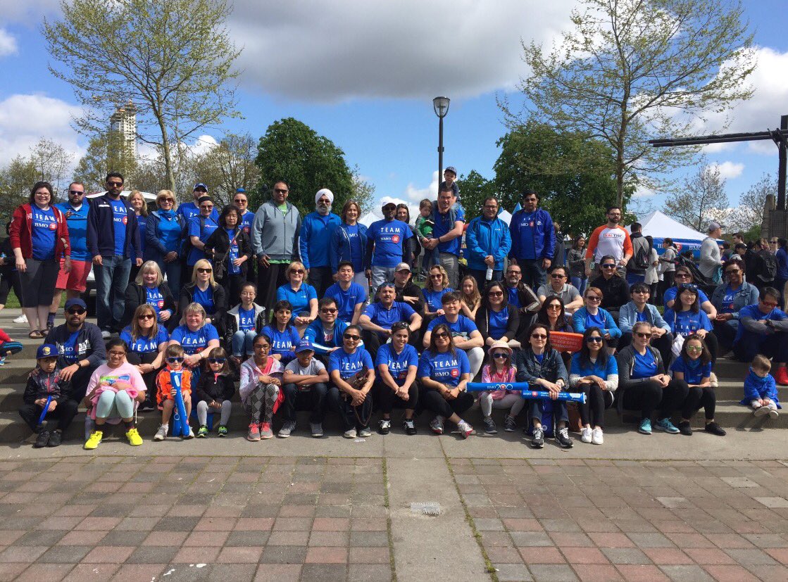 My little participant! So glad to take him to this great event #WalksoKidsCanTalk #Kidshelpphone #proudtoworkatBMO
