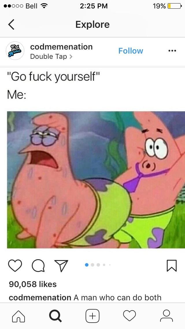 noobsesh's tweet image. #spongebob #patrick #SmoothAndCrisp