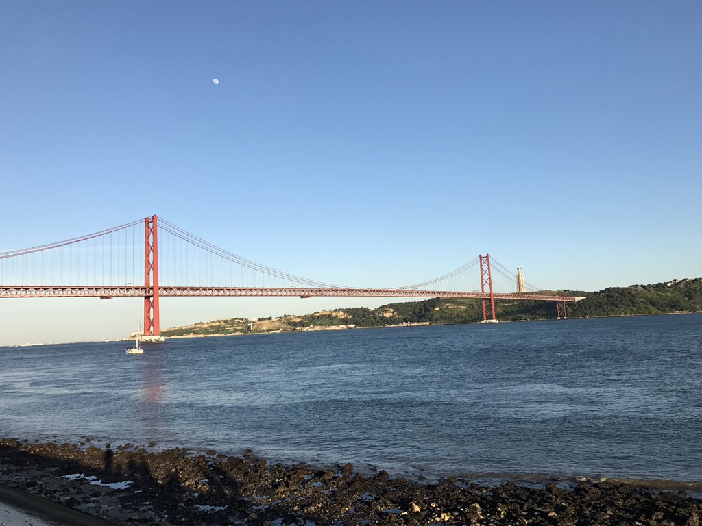 myDestinative's tweet photo. Day 1 of 6 in Lisbon Portugal: Torre de Belem and accidentally run into a Jazz Festival. Amazing dinner at TimeOut Market. #travel #citytrip https://t.co/0xy2JjUHdi