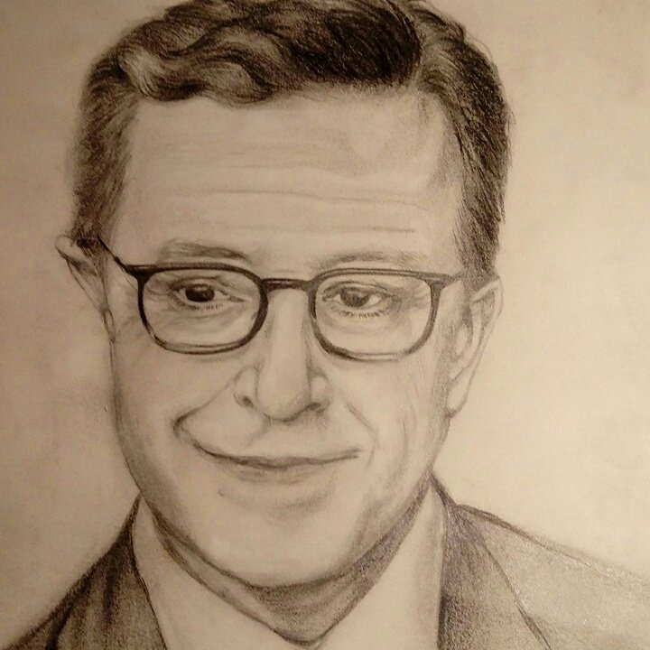 grumgre's tweet photo. I actually drew this a few months ago😂 #mydrawing #dontfirecolbert #IamwithColbert https://t.co/W0C8vbzdq2