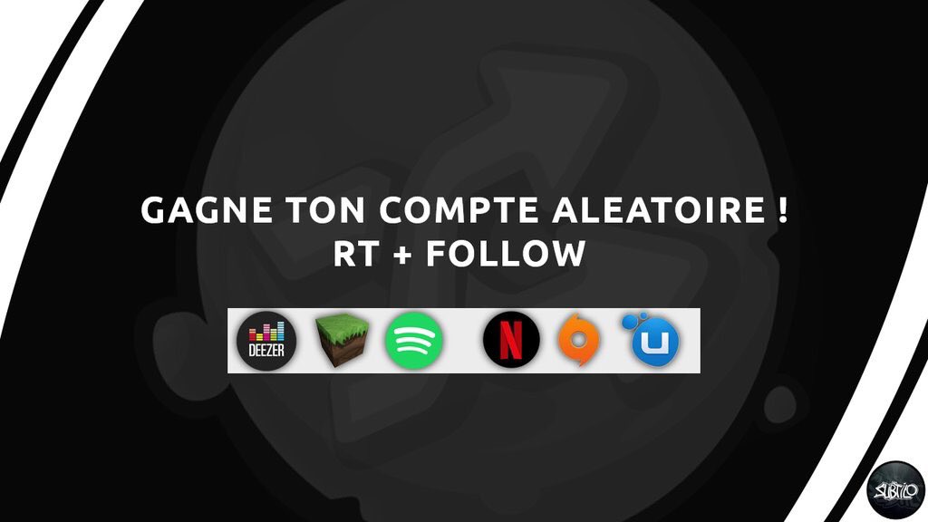 Subtilo_'s tweet photo. 🎁#CONCOURSSPEED🎁

🔥GG TON COMPTE ALÉATOIRE🔥

☘️RT + FOLLOW @SUBTILO_FR + @Reality_Market + @CubeConcours☘️

⏰TAS 20 MIN⏰ https://t.co/vk3JJirptY