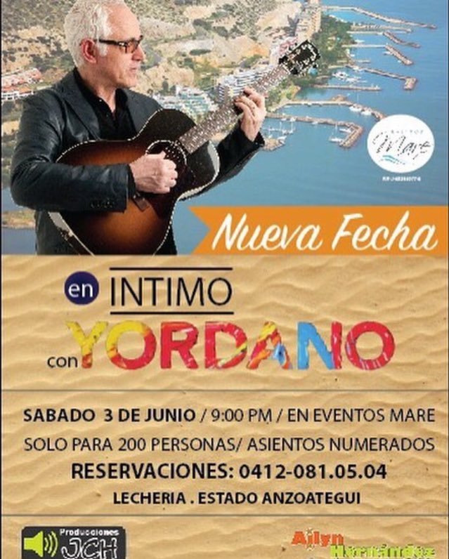 eventomare's tweet photo. Nueva fecha https://t.co/SB1BZJZvwu