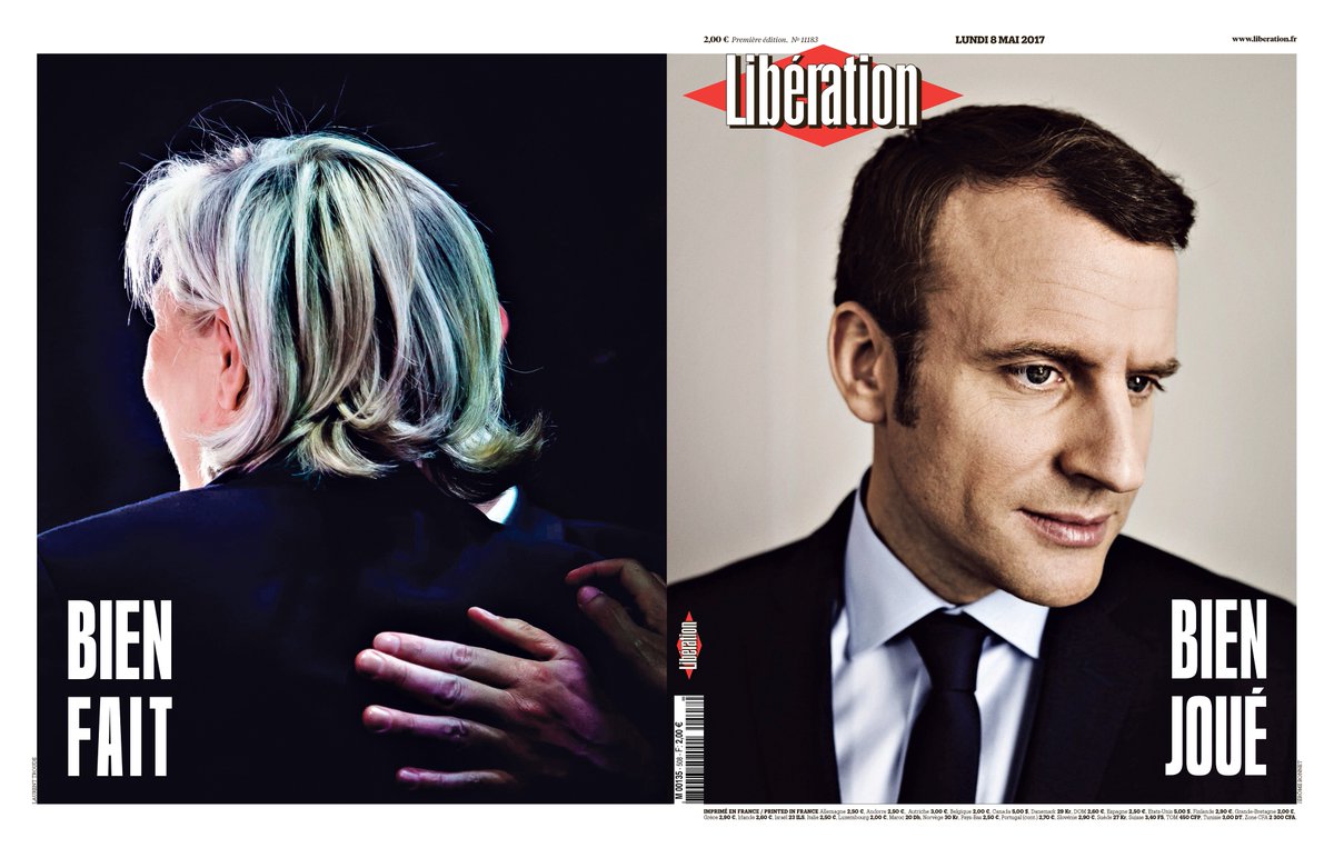 kientgaelie's tweet photo. La double une de @Libe du lundi 8 mai https://t.co/88aFuoYmw6 by #libe via @c0nvey https://t.co/PySRa4q6v1
