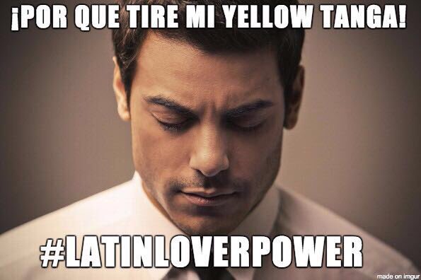 _CarlosRivera's tweet photo. Le voy a llamar a @EugenioDerbez para que me preste su #YellowTangaPower  ¡Que risa con la peli! Por cierto, amo a @salmahayek https://t.co/pRmgPpBJAX