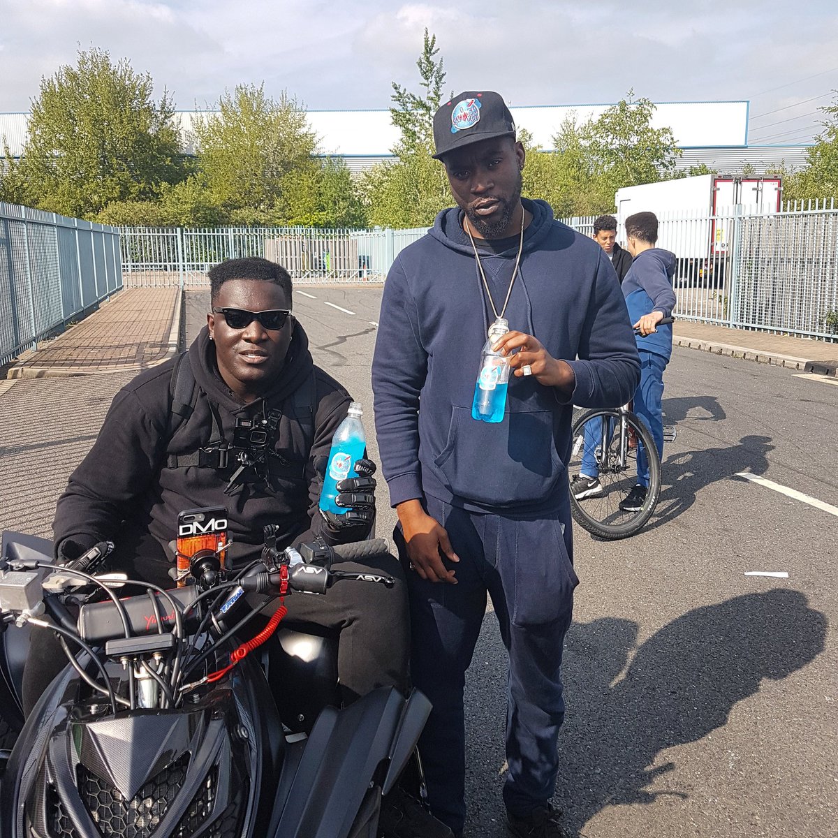 Earlier on the Strip with  the bro <a href="/DMODeejay/">DMODeejay</a> Powered 🔋 by <a href="/ISlushYou/">I SLUSH YOU ™</a> #DMOArmy #islushyou