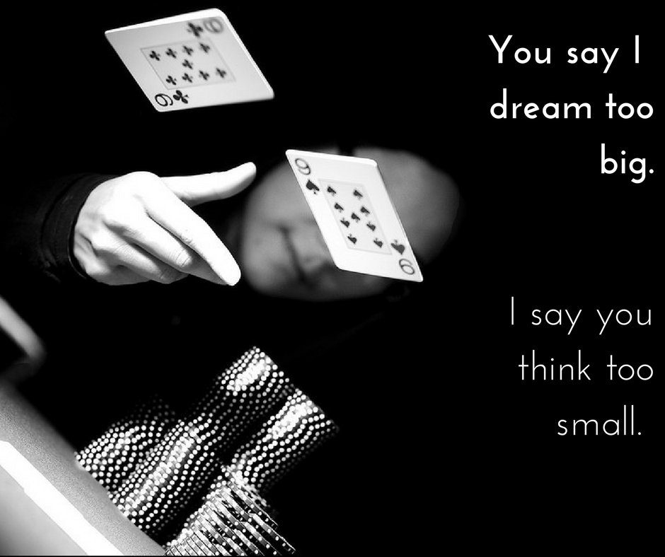 CardsChat's tweet photo. It's great to have dreams but they won't come true if you don't act on them. How serious are you with your poker dreams? #MyRecipeForSuccess https://t.co/kcwPndZAxe