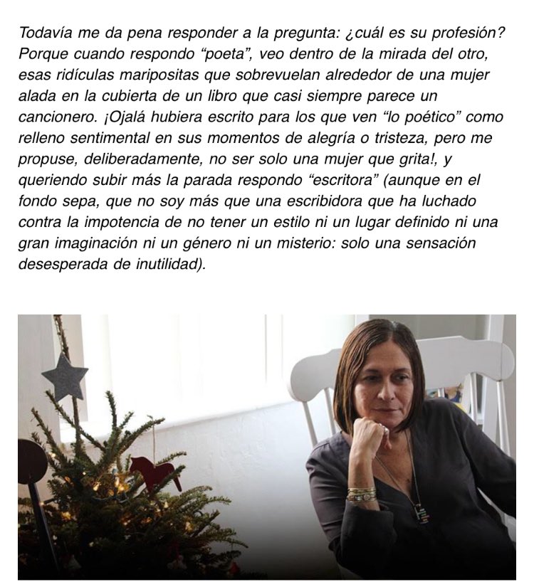 gloriaechiburu's tweet photo. Una respuesta curiosa 😉de Reina María Rodríguez la gran poetisa cubana que ahora se presenta en #FILZIC2017 #ANTOFAGASTA #rematefinal https://t.co/m1TdvlFDWf