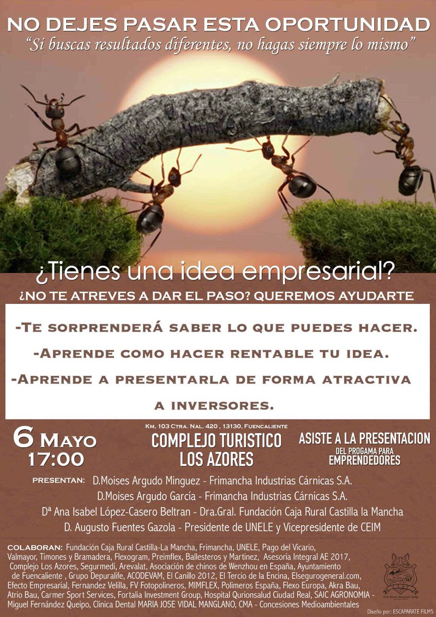 El_Empresarial's tweet photo. Éxito total de asistencia en un encuentro para emprendedores en Fuencaliente.
https://t.co/vDhYM54F6y https://t.co/hzoq3McFvI