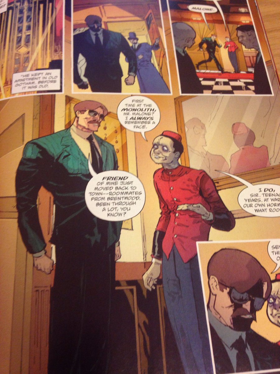 MaylottRobinson's tweet photo. @wikipediabrown @mrsundaymovies Seen Matches Malone's cameo appearance in 'Batman &amp; The Shadow'? Worth a read for the moustache alone. https://t.co/VlhbnqWsSW
