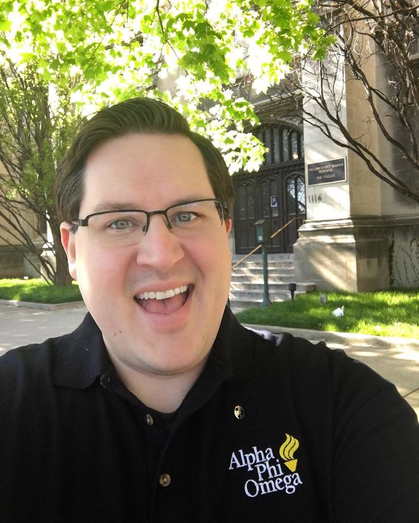 mjsmith0523's tweet image. Excited to meet the brothers of Alpha Phi Omega - Gamma Sigma Chapter this afternoon! #sectionchairlife #apos51 bit.ly/2poQNCM