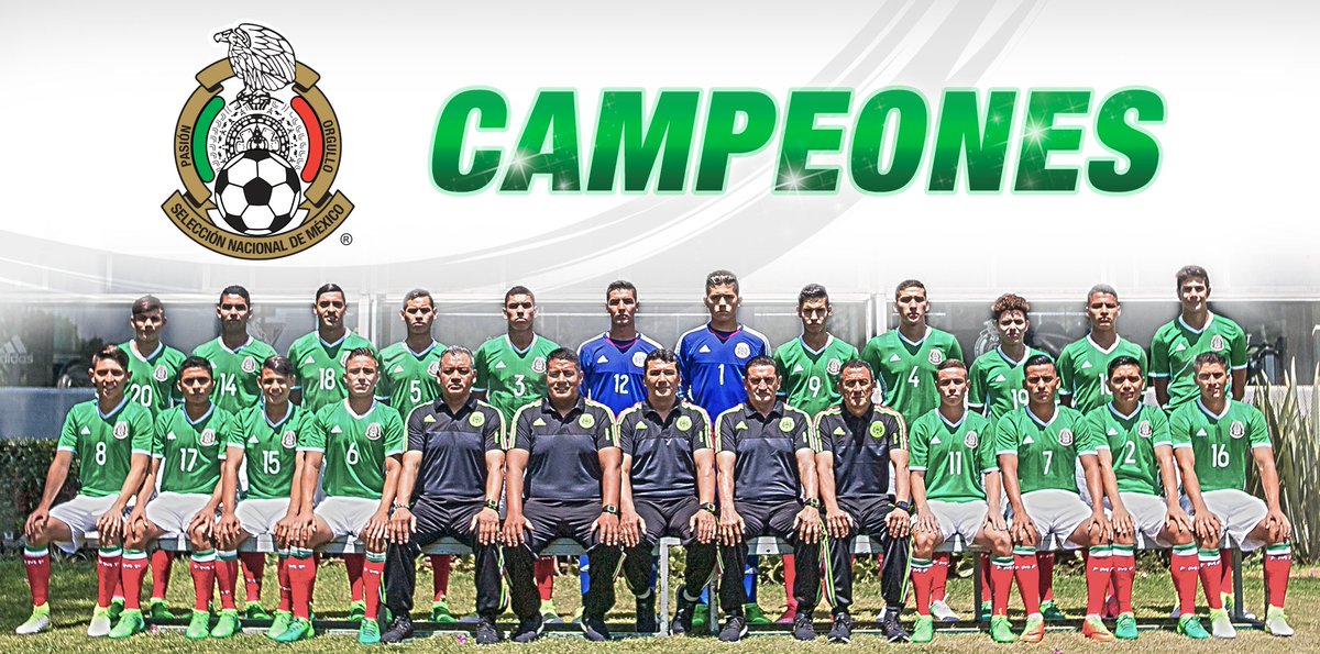 #Sub17 Grítenlo con nosotros, #Incondicionales...

¡TRICAMPEONES DE @CONCACAF!

🇲🇽🏆🏆🏆🇲🇽