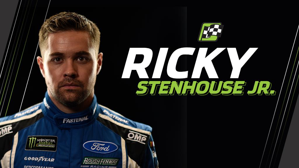 NASCAR's tweet image. CHECKERED FLAG: @StenhouseJr earns his first win in a thriller at @TalladegaSuperS!

#NASCARonFOX