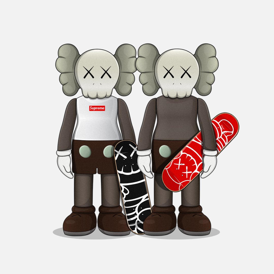kaws and supreme