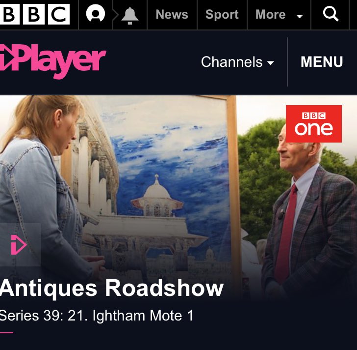 OwlettsNT's tweet photo. We are proud of Bella's appearance on #antiquesroadshow tonight.   #herbertbaker #NewDelhi https://t.co/5PFlHoP8J0