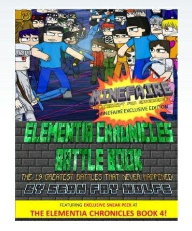 seanfaywolfe's tweet photo. Exclusive Edition of
The #ElementiaChronicles #BattleBook
Only available in #Houston @minefaire
May 20 and 21
On Sale Everywhere in June https://t.co/txrx7umapp