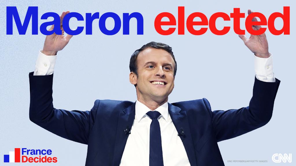 stacy_attafi's tweet photo. JUST IN: The French Interior Minister has confirmed Emmanuel Macron's victory in... https://t.co/1rHtr5sO4l by #CNN via @c0nvey https://t.co/x8bLzDeTnh