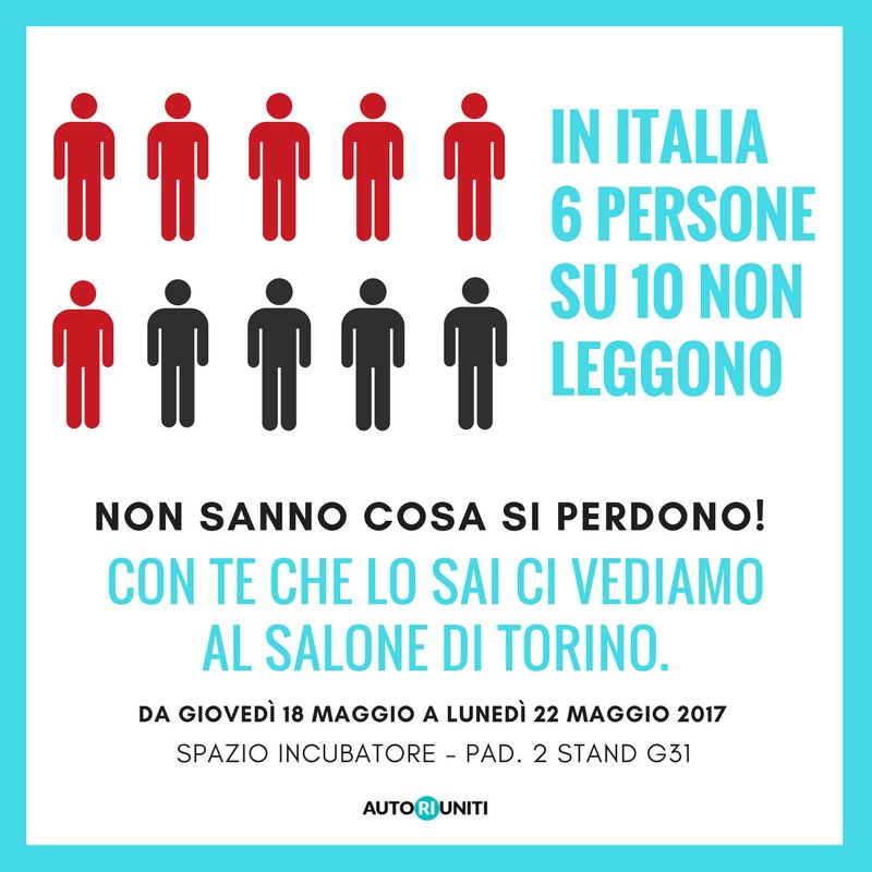 AutoriRiuniti's tweet image. Tante novità targate @AutoriRiuniti al prossimo @SalonedelLibro... Ci vediamo allo Spazio Incubatore, pad. 2 STAND G31! #SalTo30