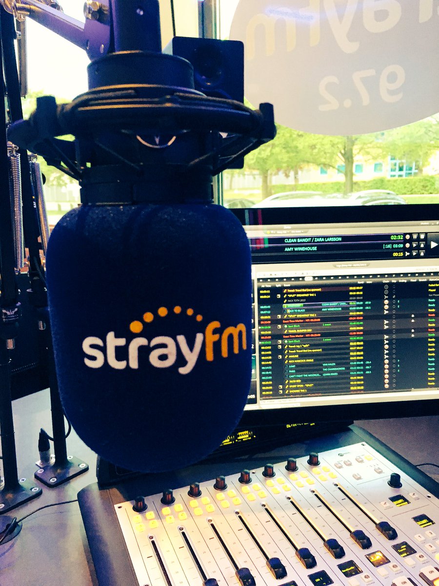 NickHancock's tweet photo. Here we go again 🎙@StrayFM ❤️ https://t.co/5xugZVDO1e