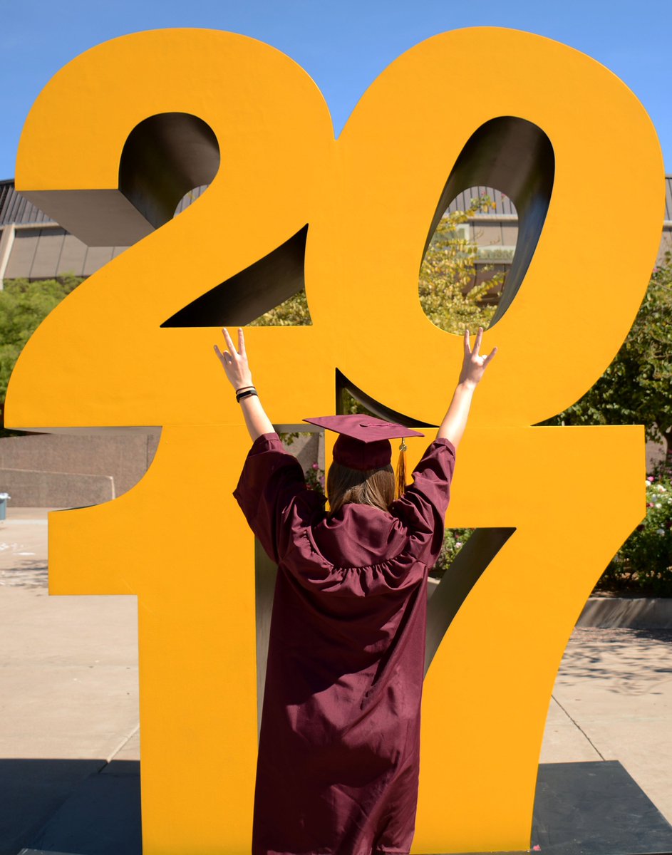 Can't make it to #ASUgrad graduate or undergraduate commencement? We'll be live streaming on Facebook and at asunow.asu.edu/asulive 🎓🎉