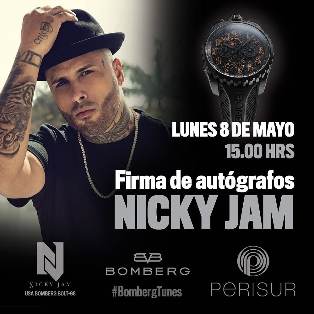 Jandry014's tweet photo. No olviden conocer mi nuevo reloj #Bomberg exclusivo en @liverpoolmexico Nos... https://t.co/1E5qUbXs0z by #NickyJamPR via @c0nvey https://t.co/ANnQUxCQ4v