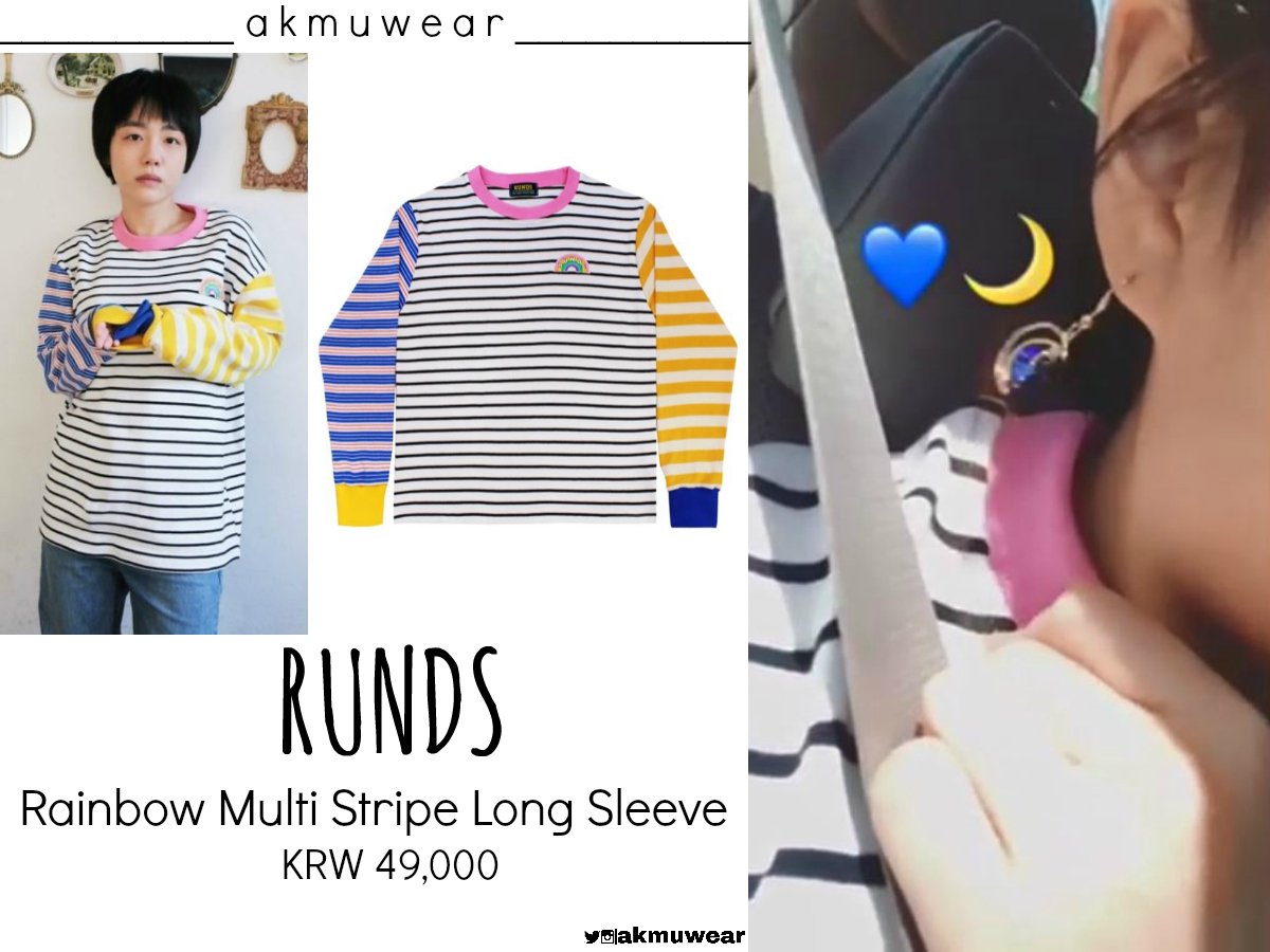 akmuwear's tweet photo. SUHYUN - 170507 Instagram Story

📌 RUNDS - Rainbow Multi Stripe Long Sleeve (White)
📌 KRW 49,000

#AKMU #이수현 https://t.co/nzWzNyiu7W