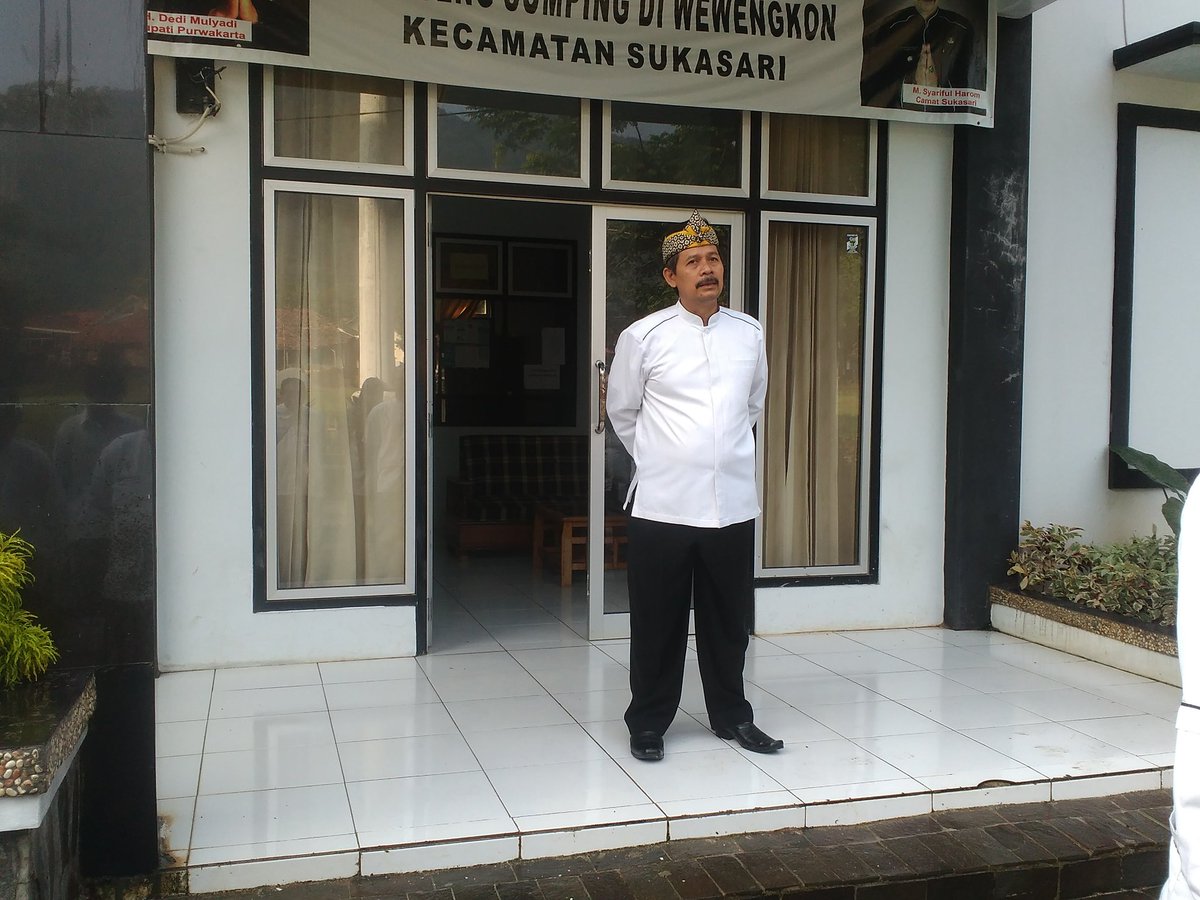 dadancius's tweet photo. Apel pagi telah dilaksanakan #SukasariBerhias @DediMulyadi71 @DiskominfoPWK @Harombrandou https://t.co/Ctn7sNRsDQ