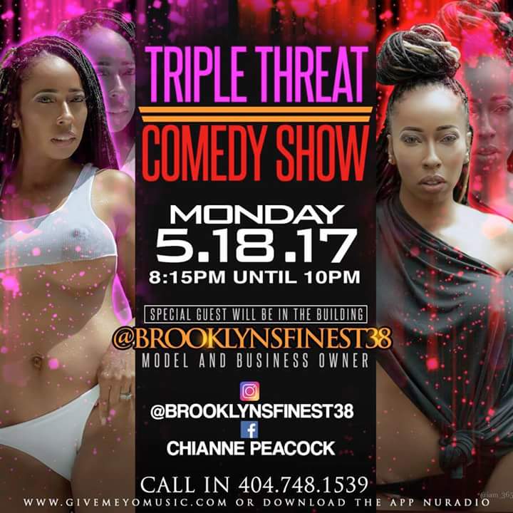 Comedian_Tee_Me's tweet photo. Tune in tomorrow i will be on the radio live every monday TRIPLE THREAT COMEDY SHOW type in  https://t.co/wYr5BDxt3Y https://t.co/x6U7j88gAj