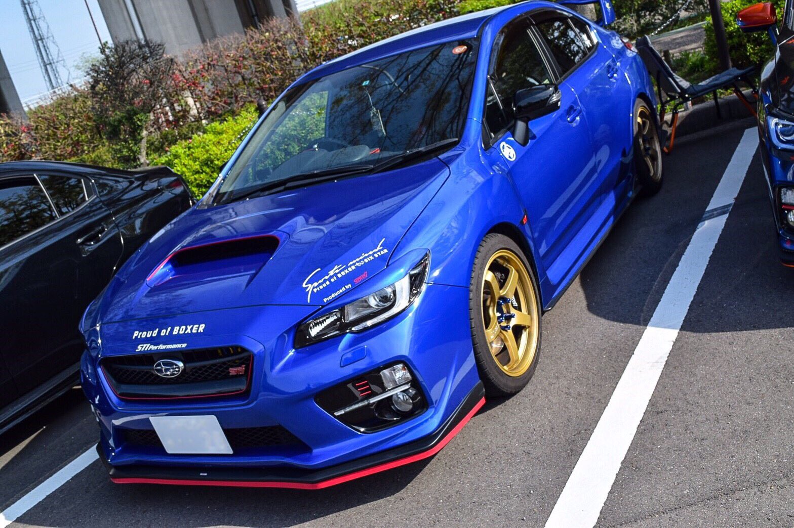 Ocean 第7世代wrx ダウンサスで良いと思っていた脚 山梨で某pさんのvab横乗りさせてもらって 乗り心地改善のため次は車高調になりました 外装は完成 エンジンルーム シートは後まわし Vab Wrxsti Ej 少しでもいいなと思ったらrt T Co