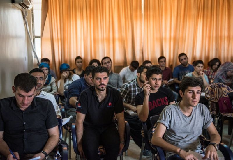 KurdishQuestion's tweet photo. Rojavan pedagogy: Where students are also teachers - OPINION by Marcel Cartier - #Syria #Education #Academy https://t.co/O6v8zVnkXg https://t.co/ytPySWKKY9