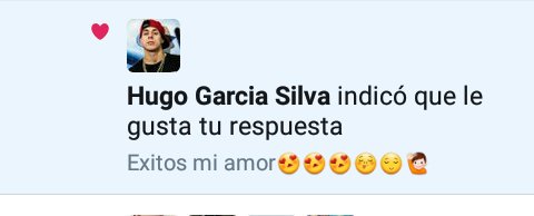 ImperioGarciaS's tweet photo. Extrañaba tanto  tus notificaciones tus mg ��😭😭😭😭🙈🙊😙te amo oshee tu bonito  siempre contigo @Hugo87garcia https://t.co/GCA6m3mQ9I
