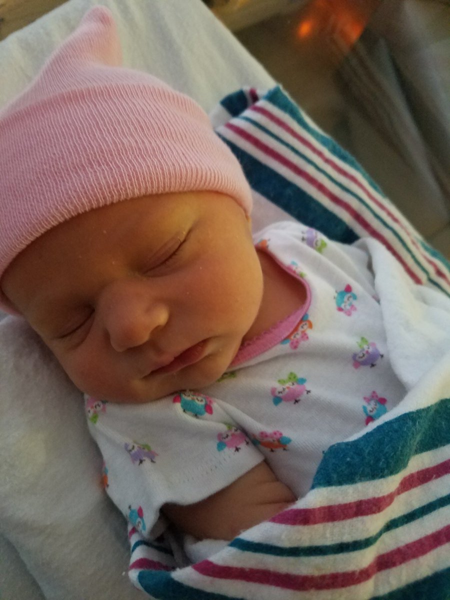 killjoyn0ise's tweet photo. And here she is for the world to see! In the flesh! @LauraJaneGrace #LilaBelleGrace #newborn #lightofmyworld #growstrong https://t.co/xnx74yJQfW
