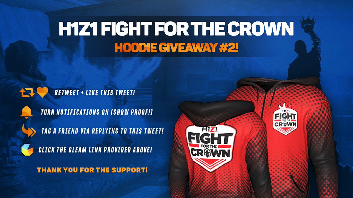 NAVILeague's tweet image. #H1Z1 #F4TC Hoodie #Giveaway #2
-Tag Your Friends
-Turn Notifications On
-RT, &amp;amp; Follow @GoingRogueGG
Click Here: goo.gl/pDDhgp