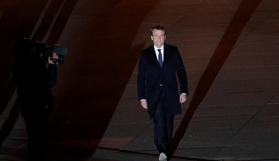 CCTV's tweet image. 5月7日，法國前經濟部長、“前進”運動候選人埃馬紐埃爾·馬克龍，在2017年法國總統選舉第二輪投票中獲得超過65%的選票，當選新一任法國總統。