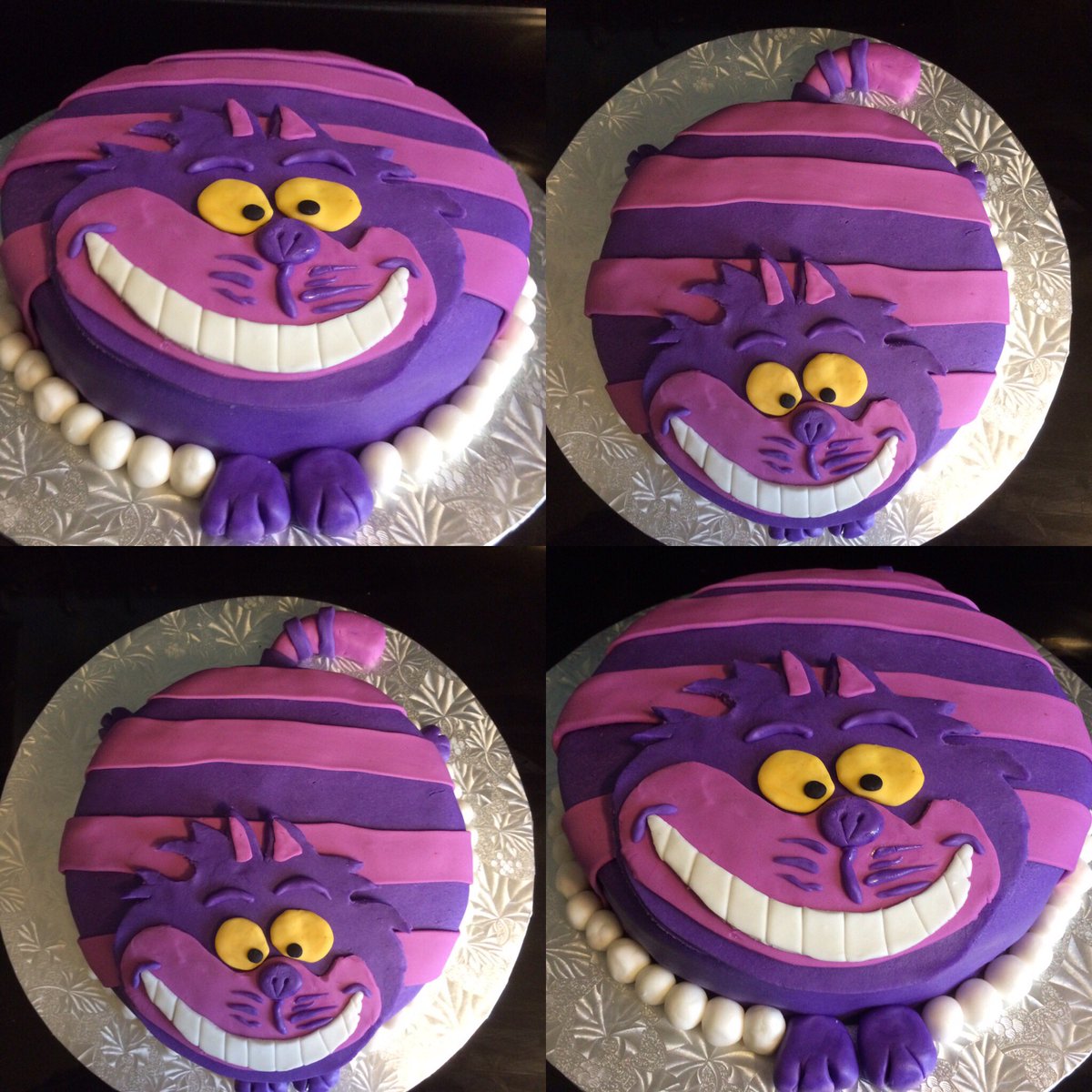jvickibblakely's tweet photo. Cheshire Cat #caking #AliceInWonderland https://t.co/TfHPzg0fQT