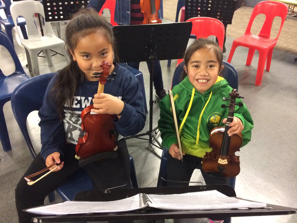 rebe_nz's tweet photo. Porirua's incredibly talented youth making music magic tonight on @SevenSharp https://t.co/dm5cbULaOL