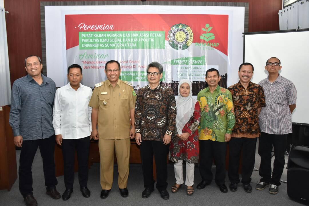 SumatranYFM's tweet photo. Selamat dan sukses PUSAT KAJIAN AGRARIA DAN HAK ASASI PETANI FISIP USU. #FISIPUSU #PUSKAHAP https://t.co/OFNMyHvEPm