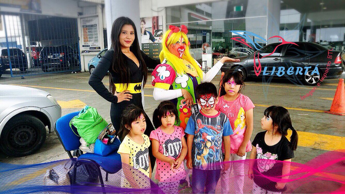LibertaBTL's tweet photo. @AmericasMotors #edecanes #Libertá #Payasita #Animación #Imagen #diadelniño #BTL https://t.co/YfNMDpAN61