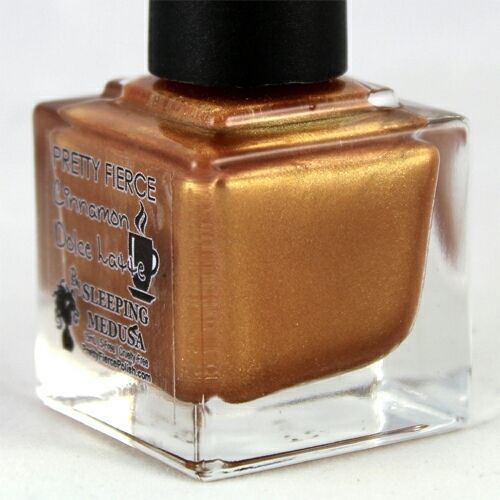 Cinnamon Dolce Latte | A Pretty Fierce #NailPolish that'll Have Your #Nails Screaming I ♡ Latte Baby! PrettyFiercePolish.com