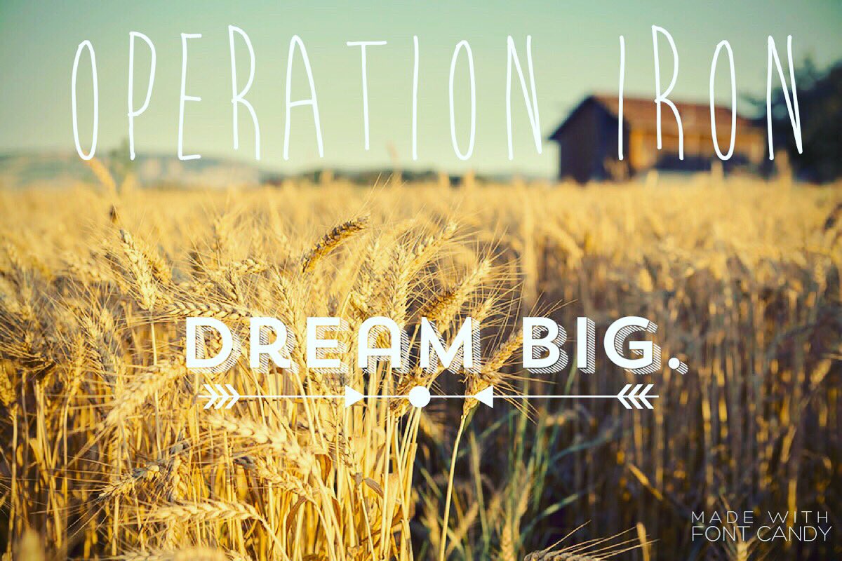 Operation_Iron's tweet photo. Dream Big. https://t.co/ovTLXn10Sk
